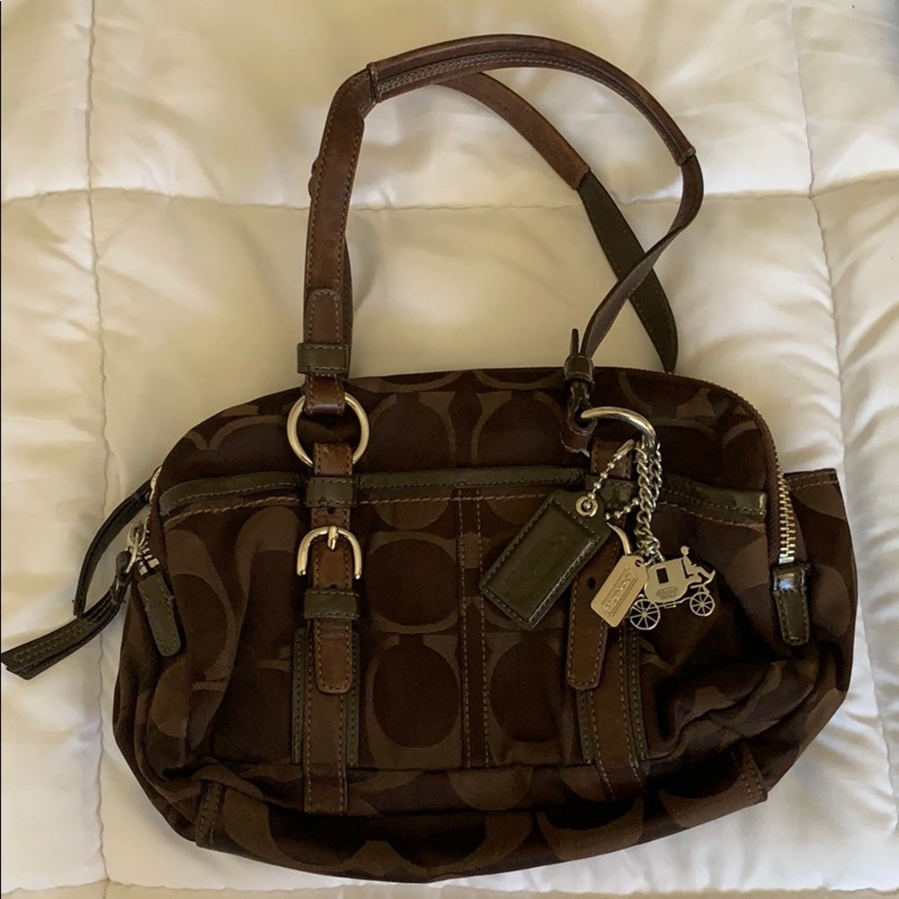 Vintage Brown Coach Bag